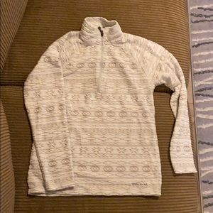 Women’s Eddie Bauer quarter zip.